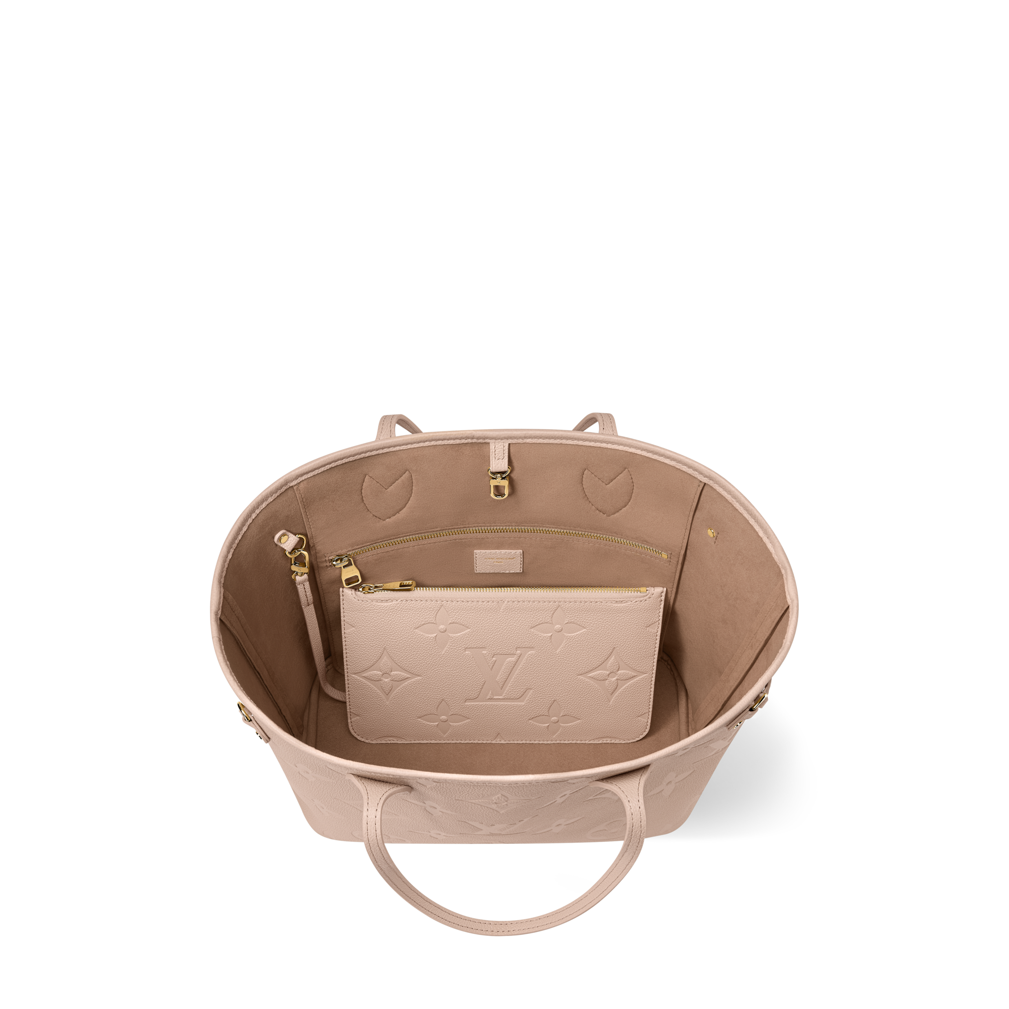 Neverfull MM Monogram Empreinte Leather in Women
