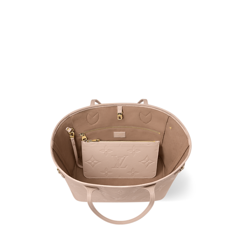 Neverfull MM Monogram Empreinte Leather in Women's Handbags Handbags collections by Louis Vuitton (Product zoom)