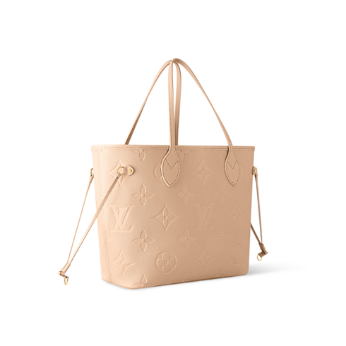 Neverfull MM Monogram Empreinte Leather in Women's Handbags Handbags collections by Louis Vuitton (Product zoom)