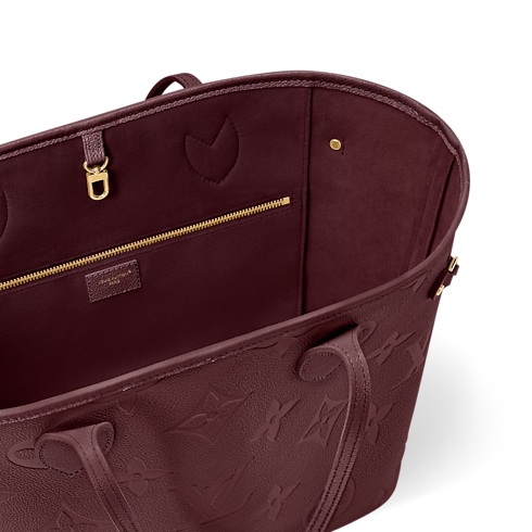 Neverfull MM Monogram Empreinte Leather in Women's Handbags Handbags collections by Louis Vuitton (Product zoom)