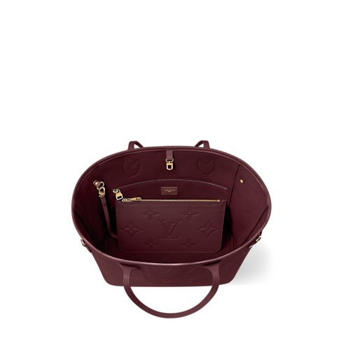 Neverfull MM Monogram Empreinte Leather in Women's Handbags Handbags collections by Louis Vuitton (Product zoom)