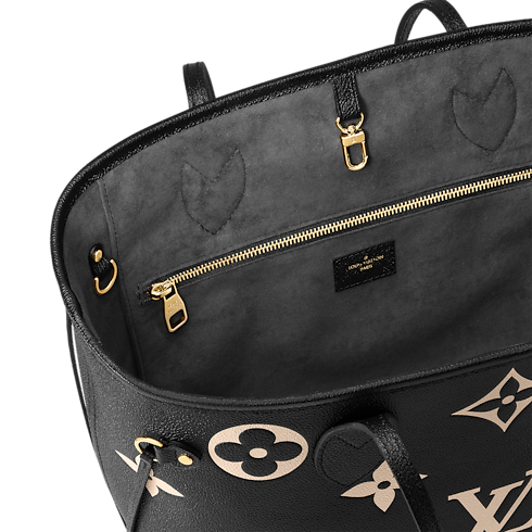 Neverfull MM Monogram Empreinte Leather in Women's Handbags Handbags collections by Louis Vuitton (Product zoom)