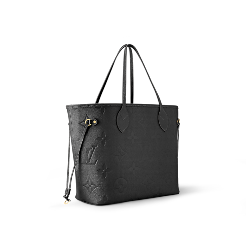 Neverfull MM Tote Bag Monogram Empreinte Leather in Women's Handbags Handbags collections by Louis Vuitton (Product zoom)