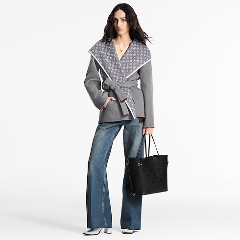 Neverfull MM Tote Bag Monogram Empreinte Leather in Women's Handbags Handbags collections by Louis Vuitton (Product zoom)