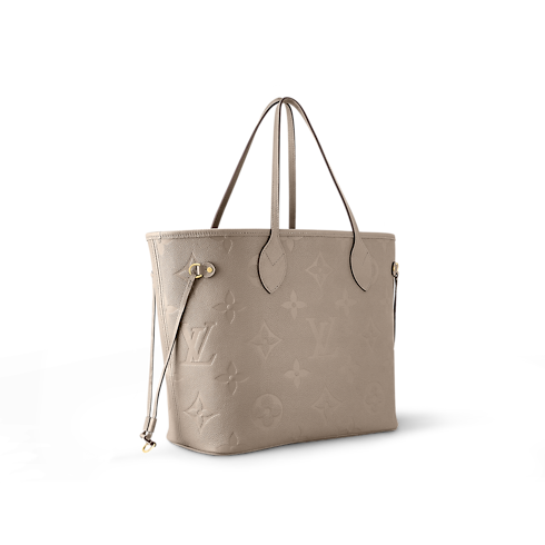 Neverfull MM Tote Bag Monogram Empreinte Leather in Women's Handbags Handbags collections by Louis Vuitton (Product zoom)
