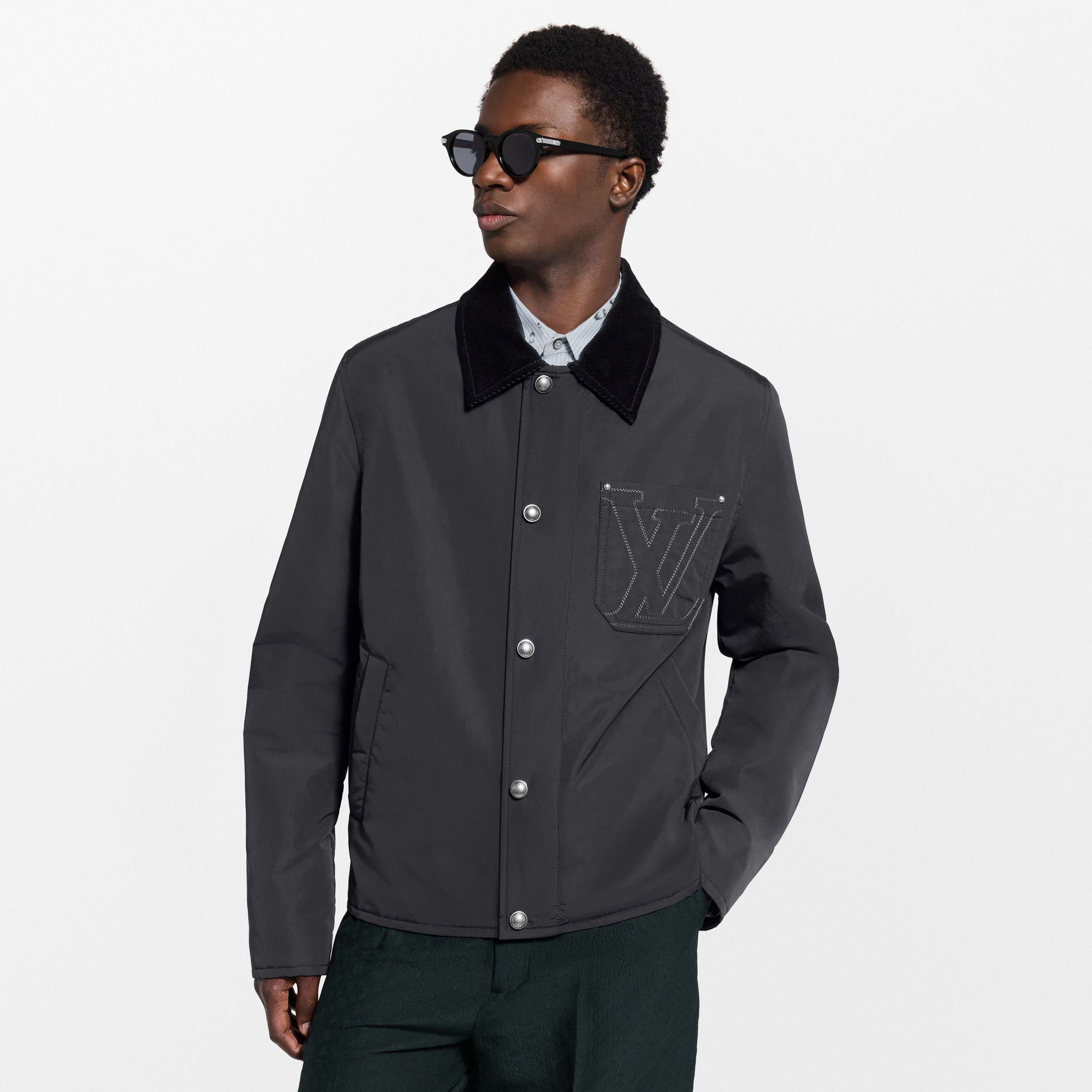 Nylon Workwear Jacket  in Men