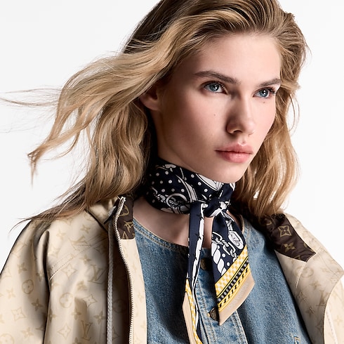 Ocean Bandana BB Bandeau S00 in Women's Accessories Silk Squares and Bandeaux collections by Louis Vuitton (Product zoom)