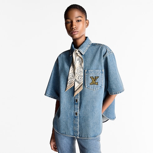 Ocean Bandana BB Bandeau S00 in Women's Accessories Silk Squares and Bandeaux collections by Louis Vuitton (Product zoom)