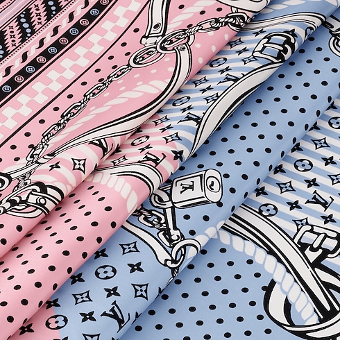 Ocean Bandana Square 90 S00 in Women's Accessories Silk Squares and Bandeaux collections by Louis Vuitton (Product zoom)