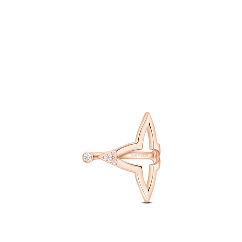Ombre Blossom Open Ring, Pink Gold and Diamonds in Jewellery's Categories Rings collections by Louis Vuitton (Product zoom)