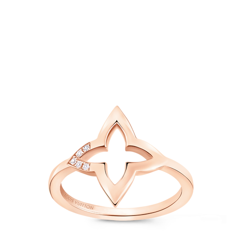 Ombre Blossom Ring, Pink Gold and Diamonds in Jewellery's Categories Rings collections by Louis Vuitton (Product zoom)