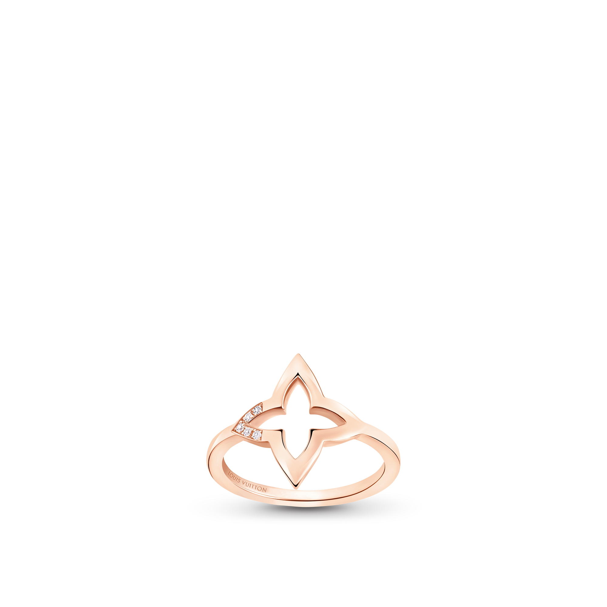 Ombre Blossom Ring, Pink Gold and Diamonds  in Jewellery