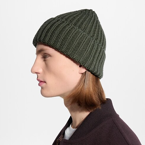 Only LV Beanie S00 in Men's Accessories Hats, Beanies and Gloves collections by Louis Vuitton (Product zoom)