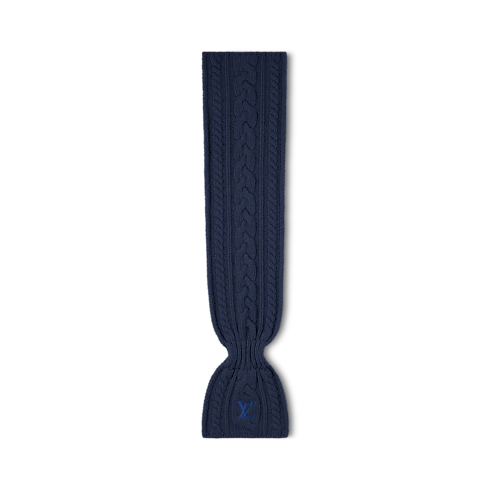 Only LV Mini Cable Scarf S00 in Men's Accessories Scarves collections by Louis Vuitton (Product zoom)