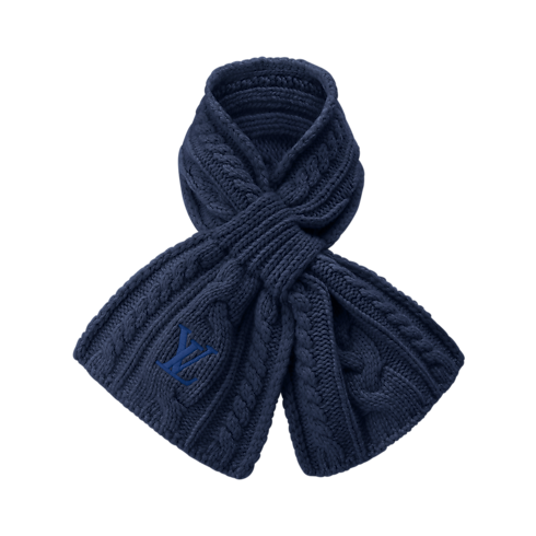Only LV Mini Cable Scarf S00 in Men's Accessories Scarves collections by Louis Vuitton (Product zoom)