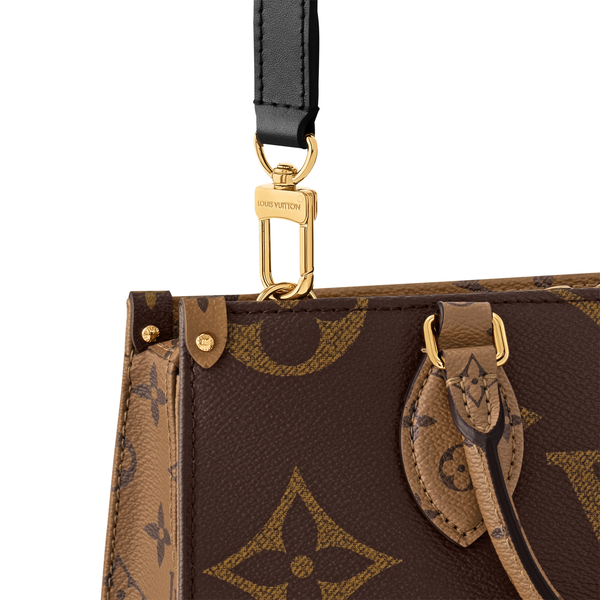 OnTheGo East West Chain Monogram Reverse Canvas in Bags and Small Leather Goods