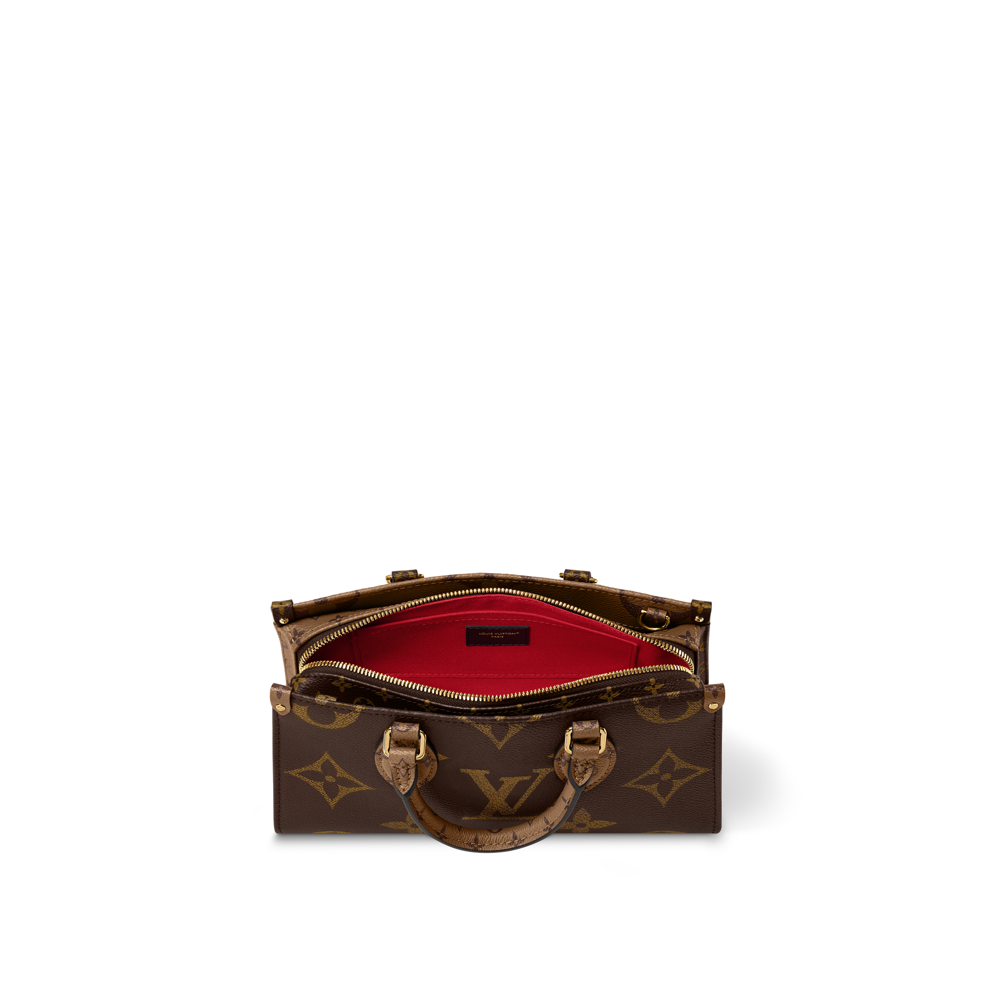 OnTheGo East West Chain Monogram Reverse Canvas in Bags and Small Leather Goods