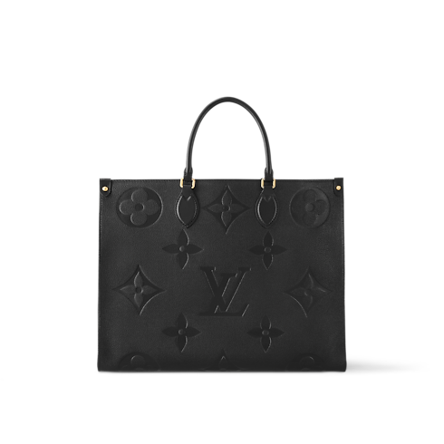 Onthego GM Monogram Empreinte Leather in Women's Handbags Handbags collections by Louis Vuitton (Product zoom)