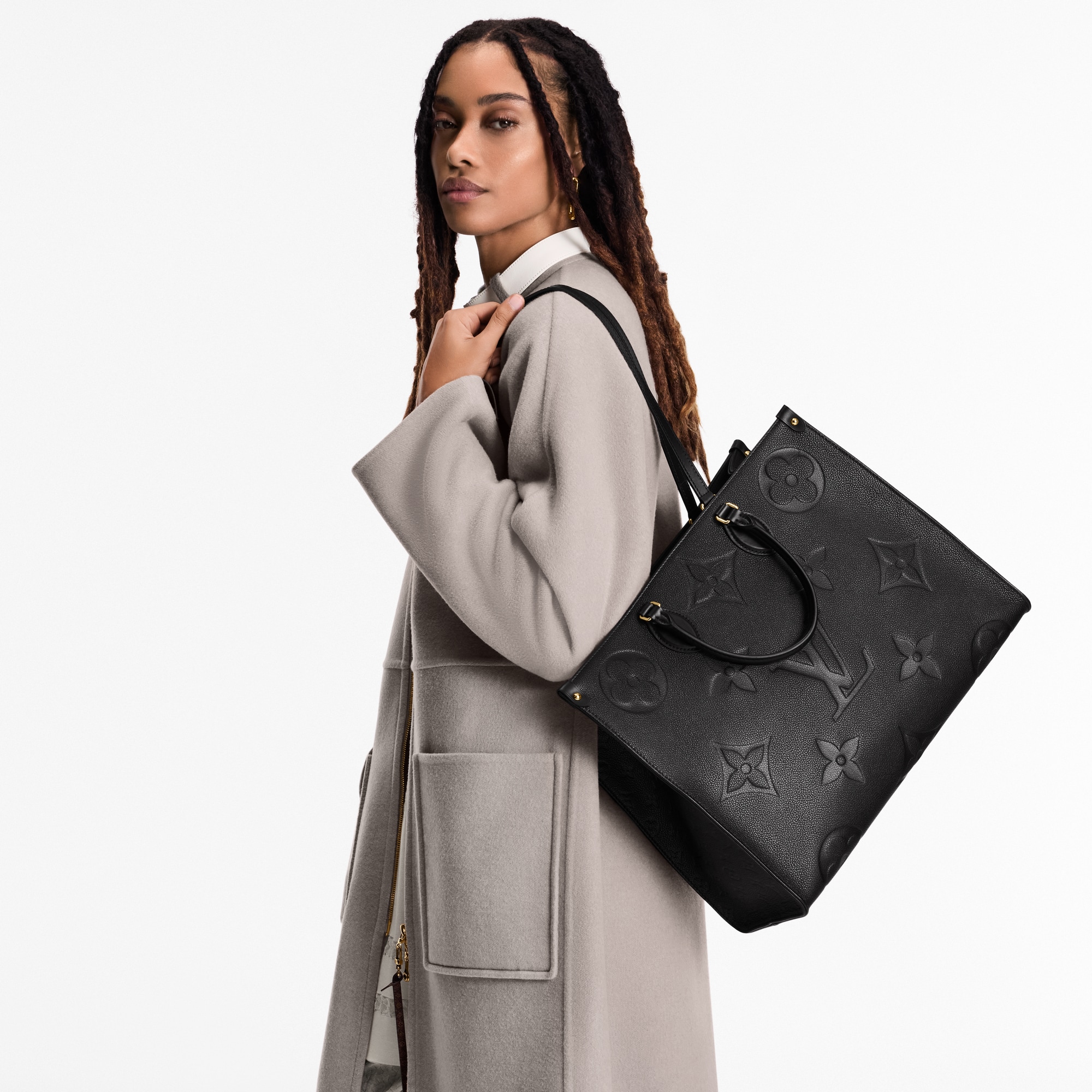Onthego GM Monogram Empreinte Leather in Women