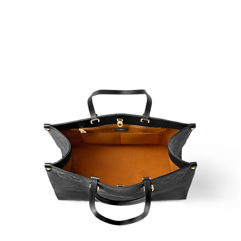 Onthego GM Monogram Empreinte Leather in Women's Handbags Handbags collections by Louis Vuitton (Product zoom)