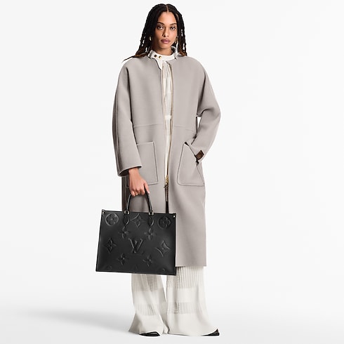 Onthego GM Monogram Empreinte Leather in Women's Handbags Handbags collections by Louis Vuitton (Product zoom)