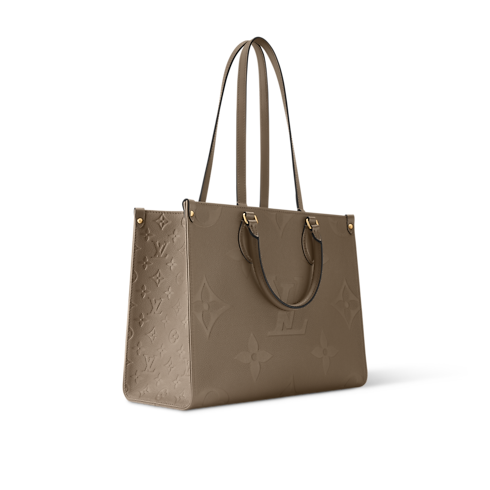 Onthego MM Monogram Empreinte Leather in Women's Handbags All Collections collections by Louis Vuitton (Product zoom)