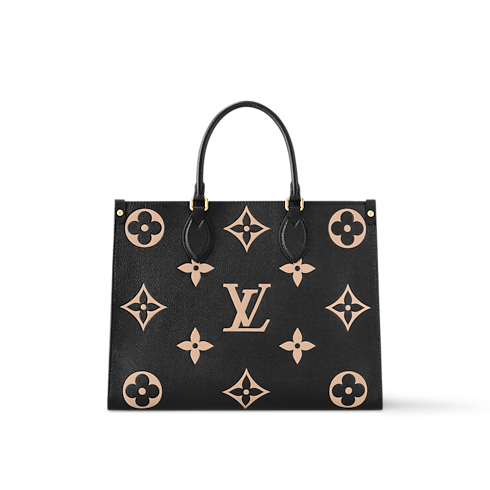 OnTheGo MM Bicolour Monogram Empreinte Leather in Women's Handbags All Collections collections by Louis Vuitton (Product zoom)