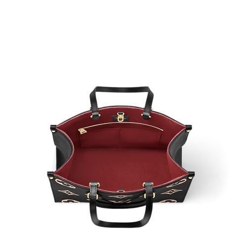 OnTheGo MM Bicolour Monogram Empreinte Leather in Women's Handbags All Collections collections by Louis Vuitton (Product zoom)