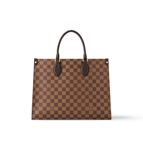 OnTheGo MM Damier Ebene Canvas in Bags and Small Leather Goods's Women Bags LV Icons collections by Louis Vuitton (Product zoom)