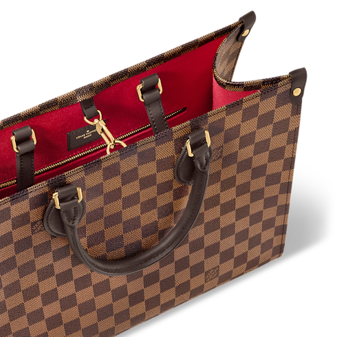 OnTheGo MM Damier Ebene Canvas in Bags and Small Leather Goods's Women Bags LV Icons collections by Louis Vuitton (Product zoom)