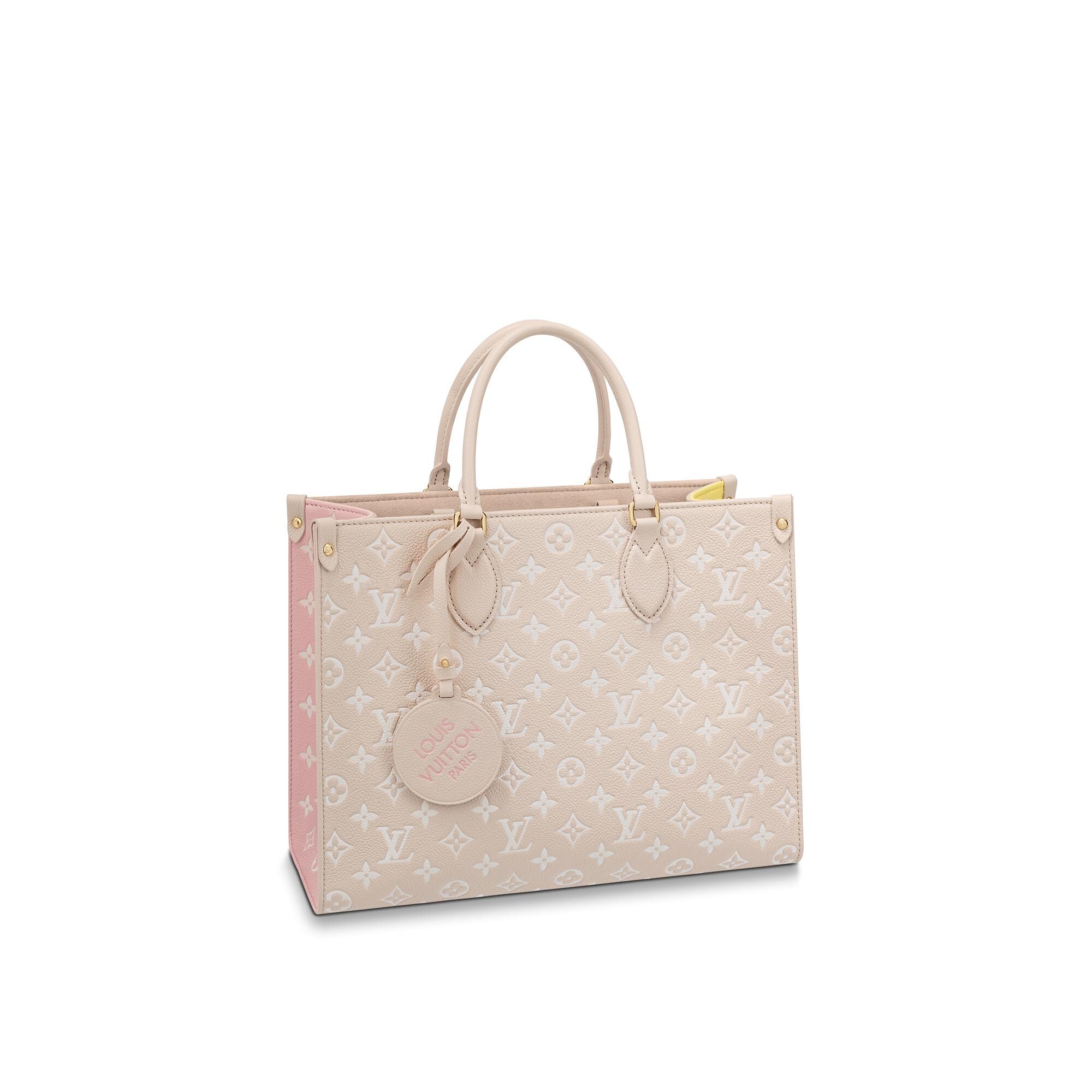 pink louis vuitton tote bag