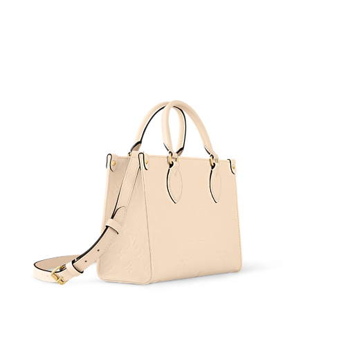 OnTheGo PM Monogram Empreinte Leather in Women's Handbags Handbags collections by Louis Vuitton (Product zoom)