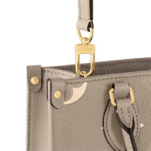 Onthego PM Tote Bag Bicolour Monogram Empreinte Leather in Women's Handbags All Collections collections by Louis Vuitton (Product zoom)