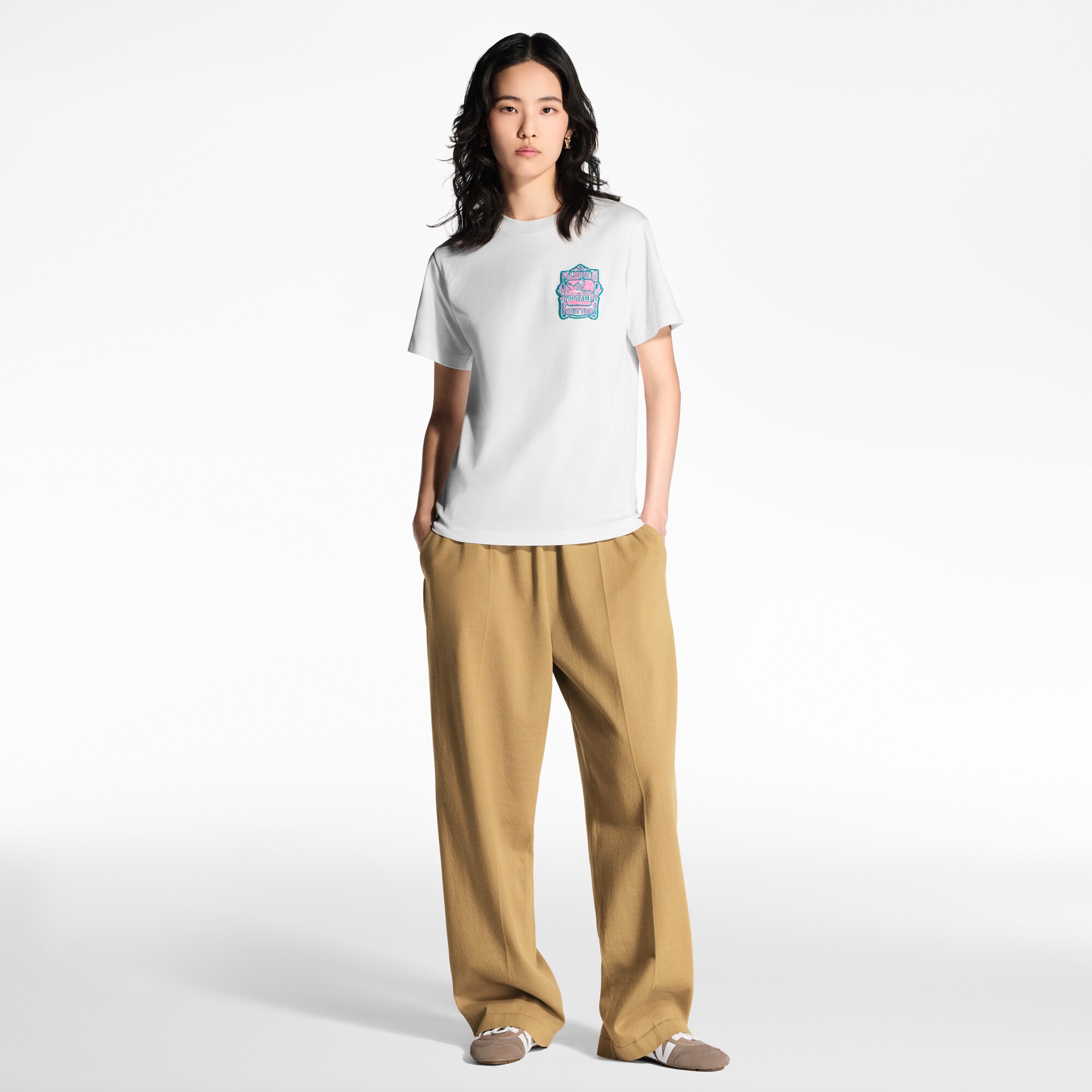 Parrot Patch T-Shirt  in Women
