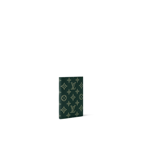 Passport Cover Monogram Shadow Leather in Men's Travel Travel Accessories and Organisers collections by Louis Vuitton (Product zoom)