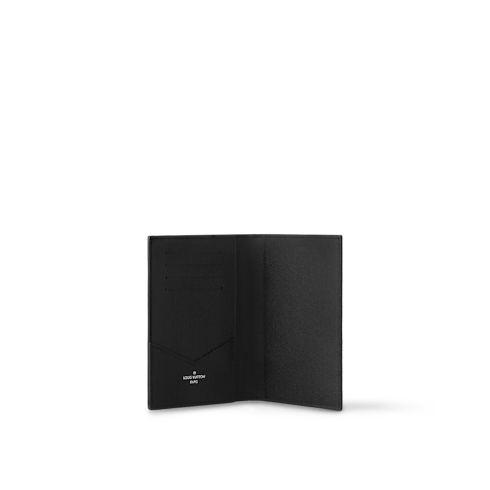 Passport Cover Monogram Eclipse in Men's Travel Travel Accessories and Organisers collections by Louis Vuitton (Product zoom)
