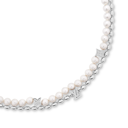 Pearls Fusion Necklace S00 in Men's Fashion Jewelry Necklaces and Pendants collections by Louis Vuitton (Product zoom)