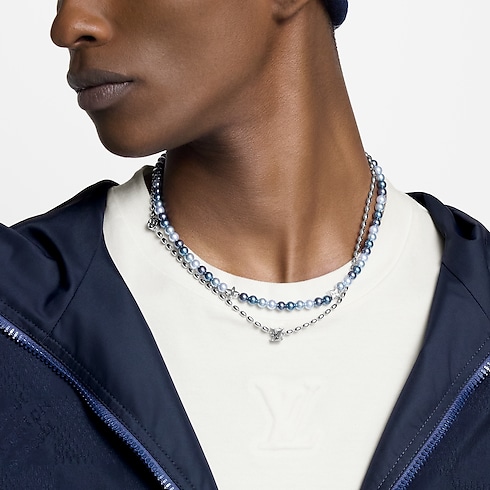Pearls Fusion Necklace S00 in Men's Fashion Jewelry Necklaces and Pendants collections by Louis Vuitton (Product zoom)