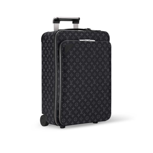 Pegase Trolley Case Monogram Eclipse Canvas in Men's Travel All Luggage and Accessories collections by Louis Vuitton (Product zoom)
