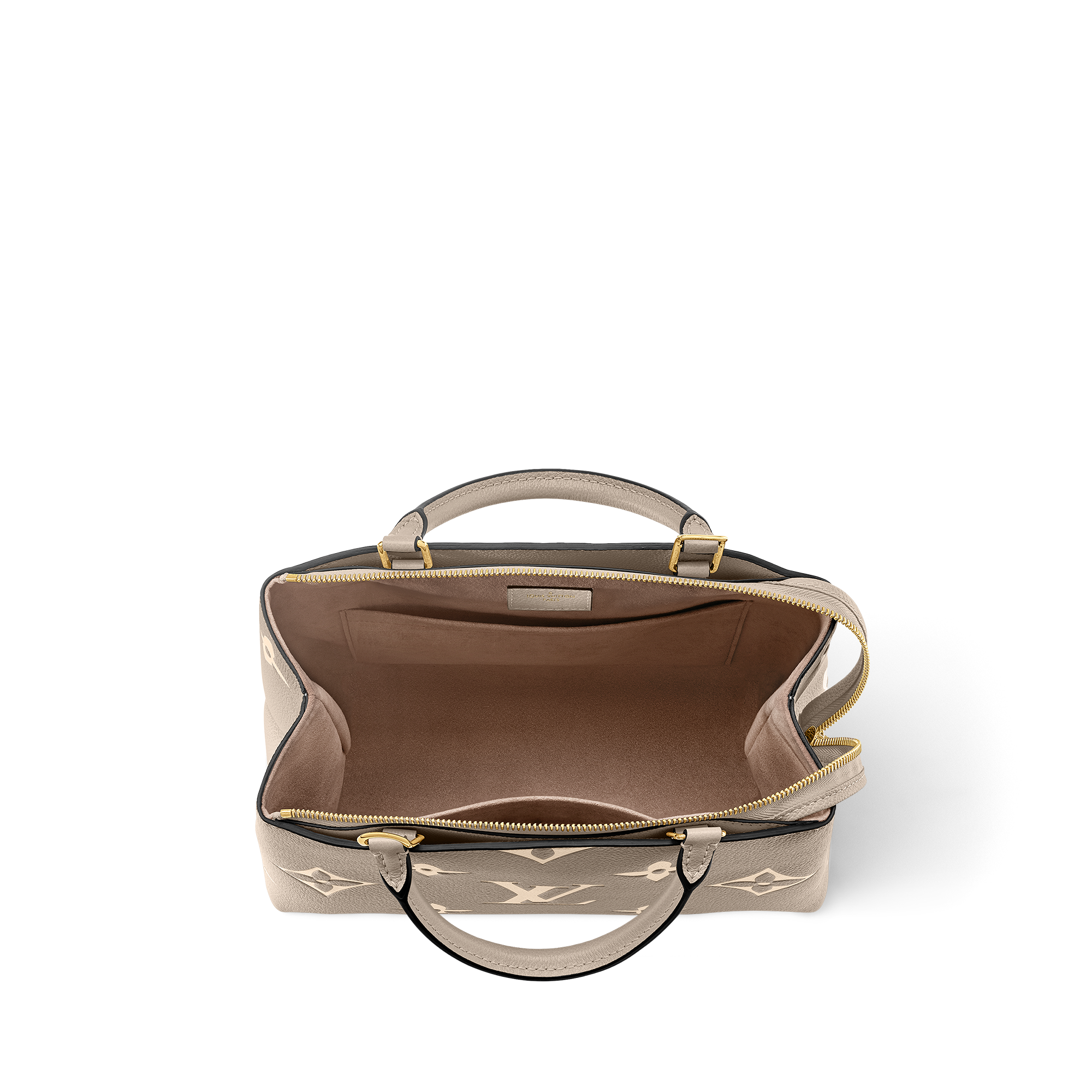 Petit Palais Bag Bicolour Monogram Empreinte Leather in Women