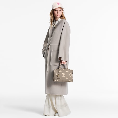 Petit Palais Bag Bicolour Monogram Empreinte Leather in Women's Handbags Handbags collections by Louis Vuitton (Product zoom)