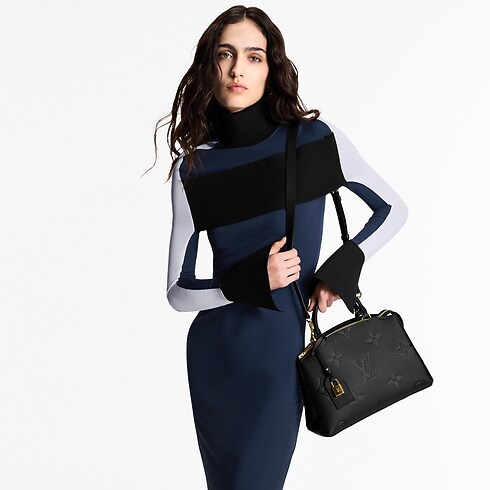 Petit Palais Bag Monogram Empreinte Leather in Women's Handbags Handbags collections by Louis Vuitton (Product zoom)