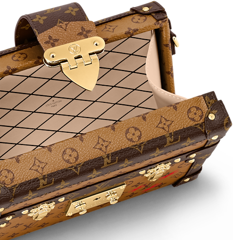 Petite Malle Bag Monogram Reverse Canvas in Women's Handbags Handbags collections by Louis Vuitton (Product zoom)