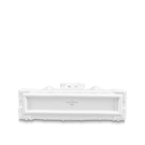 Petite Malle Porcelain Vase Monogram Canvas in Trunks, Travel and Home's Highlights Art of Living Campaign collections by Louis Vuitton (Product zoom)