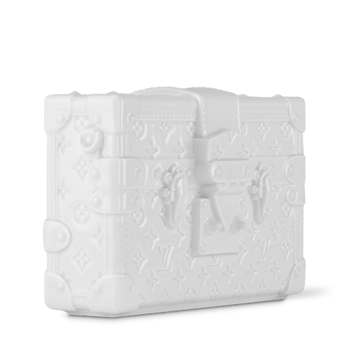 Petite Malle Porcelain Vase Monogram Canvas in Trunks, Travel and Home's Highlights Art of Living Campaign collections by Louis Vuitton (Product zoom)