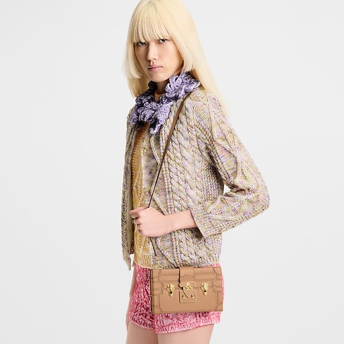 Petite Malle Silhouette Fashion Leather in Women's Handbags Handbags collections by Louis Vuitton (Product zoom)