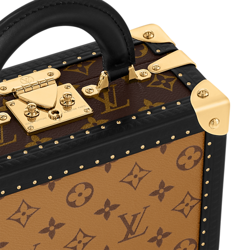 Petite Valise Monogram Reverse Monogram Reverse Canvas in Les Extraordinaires's Hardsided Wearable Trunks collections by Louis Vuitton (Product zoom)