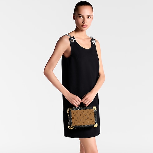 Petite Valise Monogram Reverse Monogram Reverse Canvas in Les Extraordinaires's Hardsided Wearable Trunks collections by Louis Vuitton (Product zoom)