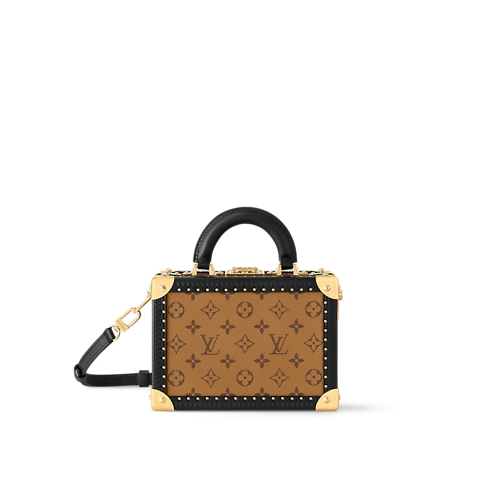 Petite Valise Monogram Reverse Monogram Reverse Canvas in Les Extraordinaires's Hardsided Wearable Trunks collections by Louis Vuitton (Product zoom)