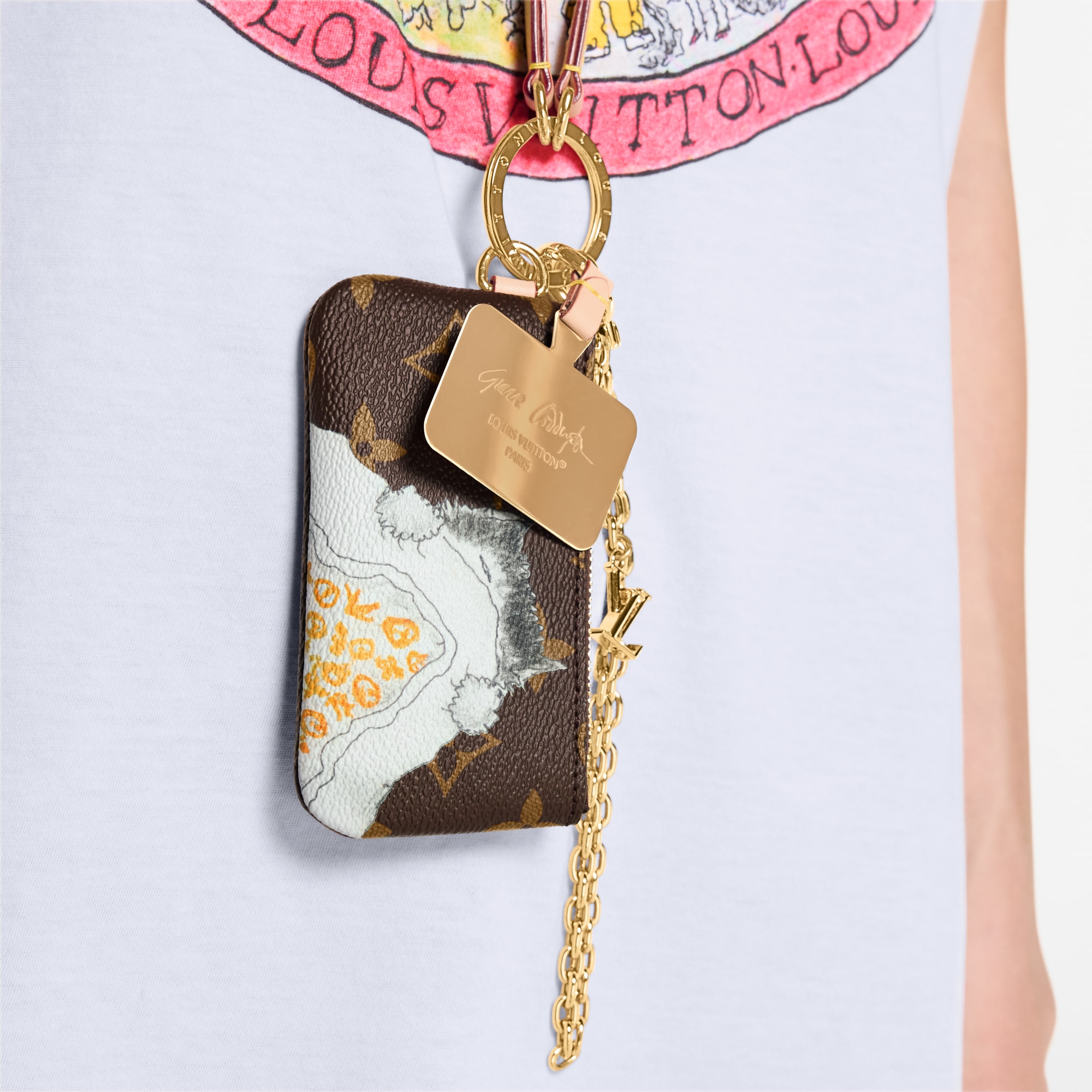 Phone Holder Other Monogram Canvas in Women